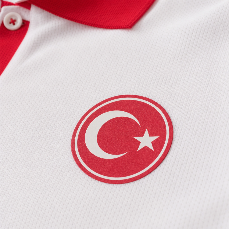 POLO DÜZ TSHIRT ÇOCUK-Beyaz L
